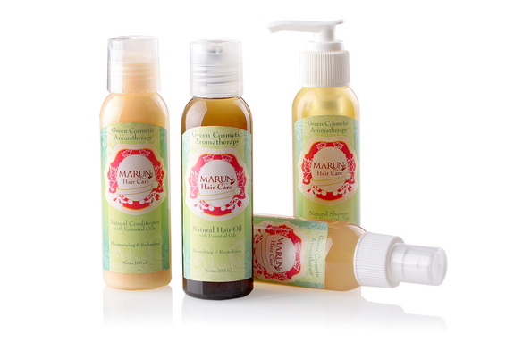 kosmetik perawatan rambut alami